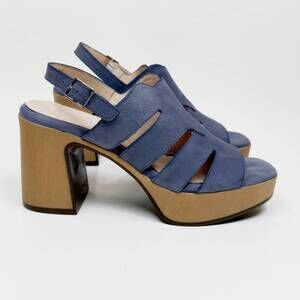 NEW WONDERS women's alessia nubuck sandals in baltic